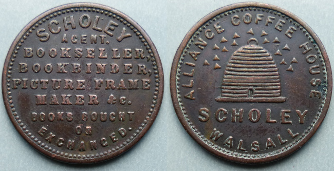 Walsall, Scholey book-seller